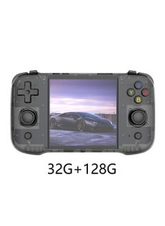 اشتري R46S Handheld  Gaming Console Linux System with 32G+128G TF Card, Preloaded with 8000+ Games,4-inch 1:1 HD720*720 Screen,FPS 60HZ 4000mAh,wifi bluetooth(Black 128G) في الامارات