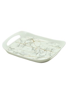 اشتري Rk Comfort Tray Small White Static Gold, Dwt1024Wsg, 12.25" X 9" في الامارات