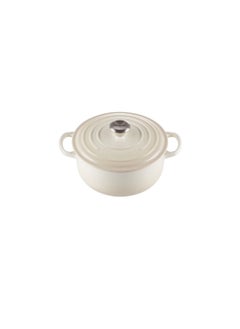 اشتري Le Creuset Signature Cast Iron 22cm Round Casserole في السعودية