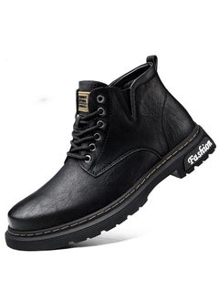 اشتري New Men's Casual Leather Boots في الامارات