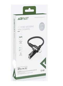 Buy AceFast Audio cable C1 -05 for Lightning to 3.5 mm female in Egypt