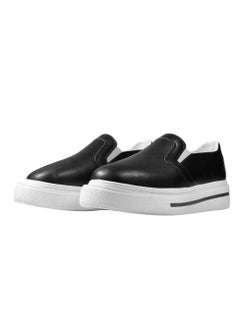 Buy Men Comfort Formal Shoes - White PU-Sole - Black in Egypt