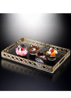 Buy Laser Tray Golden 46 cm in UAE