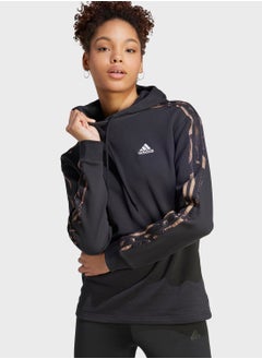 Buy Vibrant Print 3-Stripes Hoodie in Saudi Arabia