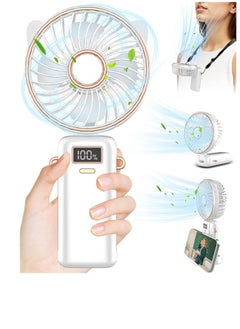 Buy Mini Portable for Travel Handheld Fan 3000M Small Personal Hand Fan Rechargeable for Women Kids Gifts in Saudi Arabia