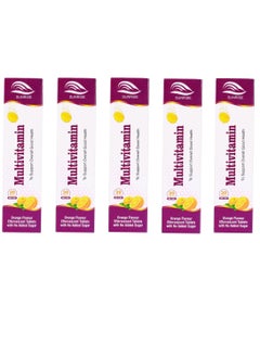 Buy Multivitamin Effervescent Tablets 20's | Pack of 5 in UAE