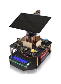 Buy Solar Tracking Kit, Electronic Kit for Arduino, Smart Phone Charging Module in The Kit, Temperature and Humidity Sensor, Light Sensor, Educational Programming Gift for Kids and Students in UAE