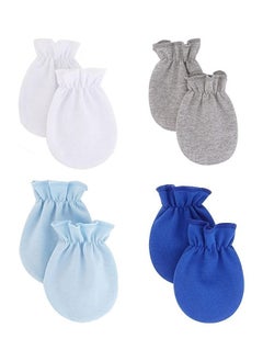 Buy Baby Mittens Newborn 4 Pairs in Saudi Arabia