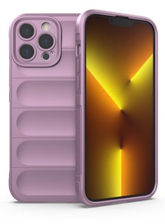 Buy Compatible with Apple iPhone 13 Pro Max Magic Case ShockProof (Purple) in Egypt