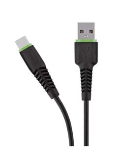 Buy Mini Type-C Cable 0.2m - Black in UAE