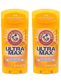 Buy Pack Of 2 Arm And Hammer Ultra Max Powder Fresh 73 Gm in Saudi Arabia