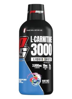 اشتري L-Carnitine 3000 Liquid Shots Blue Razz Flavour 473 ml في السعودية