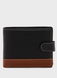 اشتري Genuine Leather Bi Fold Wallet في السعودية