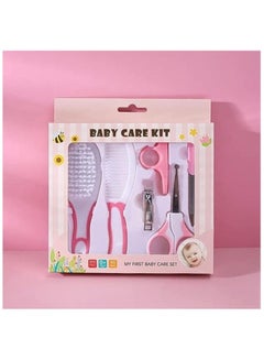 Buy 6pcs Newborn Baby, Kids, Nail, Hair, Health Care, Convenient Daily Baby, Grooming Kit, Nail Clipper, Scissors, Hair Brush, Comb, Manicure Care Kit for Newborn, Toddler, Kids. in Egypt