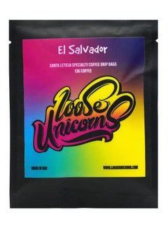 Buy Loose Unicorns El Salvador Speciality Drip Coffee Bags, Pack of 5 in UAE