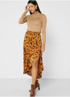 Buy Printed Midi Skirt in Saudi Arabia