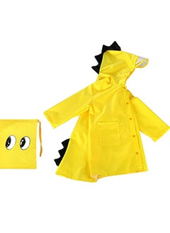 اشتري Children Raincoats, Cartoon Raincoat, Reusable Raincoat with Hoods Hat and Sleeves Rain Cloak Perfect for Protect Your Child Size S في الامارات