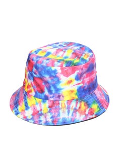 Buy Graffiti Printed Sunscreen Fisherman Hat in UAE