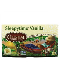 اشتري Celestial Seasonings, Herbal Tea, Sleepytime Vanilla, Caffeine Free, 20 Tea Bags, 1.1 oz (30 g) في الامارات