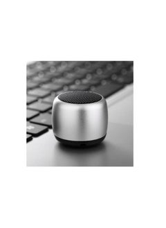 Buy M1 Mini Portable Bluetooth Speaker Silver in Egypt