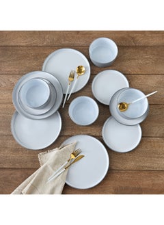 اشتري Elegenza 12-Piece Dinner Set 27.5 x 27.5 x 2 cm في الامارات