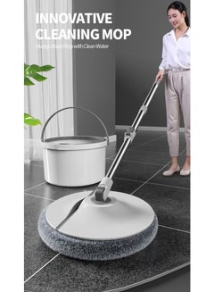 Buy Floor Mop and Bucket with Wringer Set in UAE