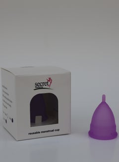 Buy Secret Menstrual Cup FDA Approved Medical Grade Silicone #1 in Quality in UAE