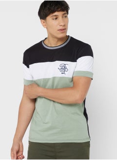 Buy Brave Soul Colourblock T-Shirt in UAE