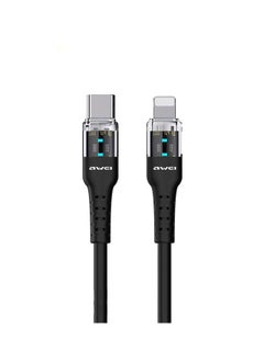 Buy Cable Awei CL-138L Tipo C a Lightning 20W Negro in Egypt