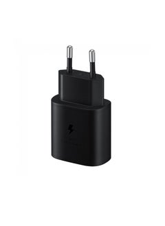 اشتري 25W Adapter USB-C Super Fast Charging Travel Adapter (EU Plug) - Black في مصر