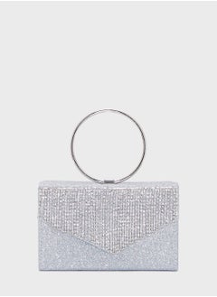 Buy Diamante Fringe Box Bag in Saudi Arabia