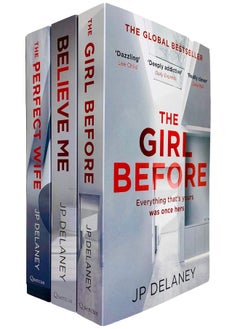 Buy JP Delaney 3 Books Collection Set (The Girl Before, Believe Me & The Perfect Wife) in UAE