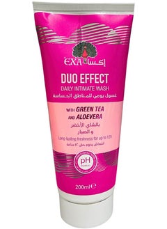 Buy Daily Intimate Cleansing Mousse Duo Effect With Green Tea And Aloe Vera 200ml in Saudi Arabia