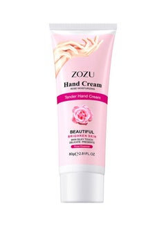 Buy Moisturizing Hand Cream With Fragrant Rose Extract 80g To Enjoy The Atmosphere Of Hydration Softness And Beauty in Saudi Arabia