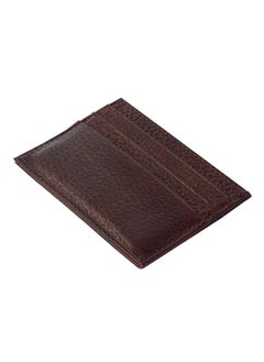 Buy Slim Credit Card Holder Case Brown in UAE