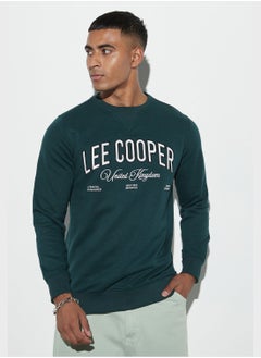 Buy Logo Crew Neck Sweatshirt in Saudi Arabia