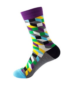 Buy Unisex Absorb Sweat and Deodorize Socks 3 Pairs High Quality Socks One Size Fits All in UAE