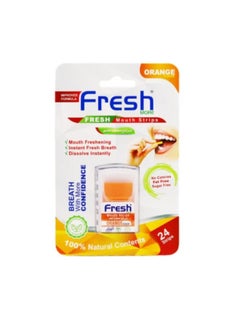 اشتري Orange Mouth Freshener Strips - 24 Strips في السعودية