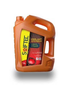 اشتري Swiftec Engine Coolant for Car Radiator - Anti Freeze - Anti Corrosion - Red 4L في الامارات