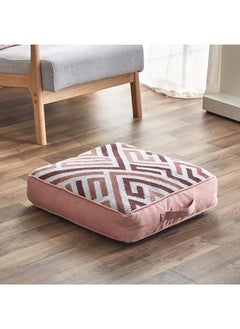 اشتري Meknes Cotton Jacquard Floor Cushion 50 x 10 x 50 cm في الامارات