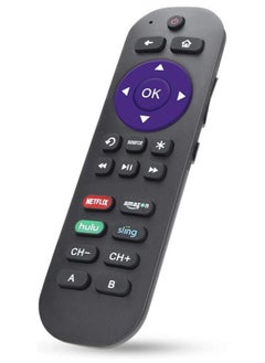 Buy Universal Remote Control Fits for Roku Player 1 2 3 4 Premiere/+ Express/+ Ultra with 9 More Learning Keys Programmed to Control TV in UAE