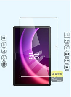 Buy 9H HD Tempered Glass Pro Plus Series Screen Protector For Lenovo Tab P11 Gen 2 (2nd Generation) 11.5 Inch 2022 Clear in UAE