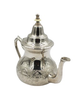 Buy MOROCCAN ARABIC TRADITIONAL SILVER PLATED TEAPOT in UAE