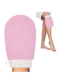 Buy Clean and Glow Korean Deep Exfoliating Glove(Pink） in UAE