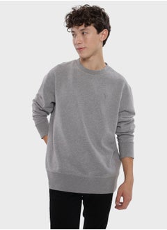 Buy Essential Crew Neck Sweatshirt in Saudi Arabia