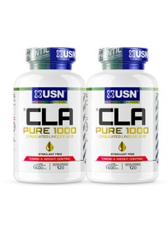 Buy USN CLA Pure 1000 120 Plus 120 Softgel Combo in UAE