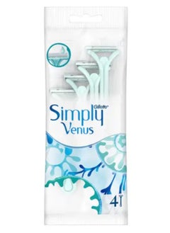 Buy Gillette Simply Venus 2 Disposable Blades 8+4 in Saudi Arabia