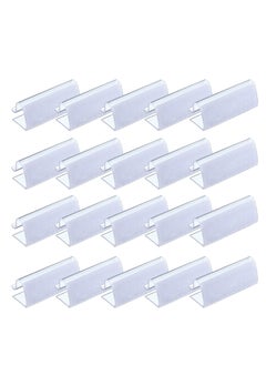 اشتري Table Skirting Clips Transparent Windproof Table Cover Holder Clamps Clear Table Edge Clips for Wedding Home Meeting Party Picnic Patio Banquet Indoor Outdoor Events في السعودية