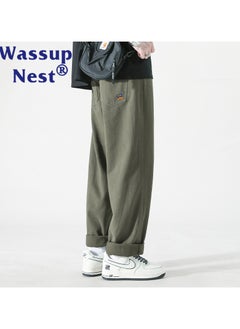 اشتري New WASSUP NEST Fashion Straight Casual Pants في السعودية