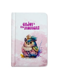 Buy Enjoy The Moment A6 Printed Notebook Size 14.8*10.5 (Owl) in Egypt